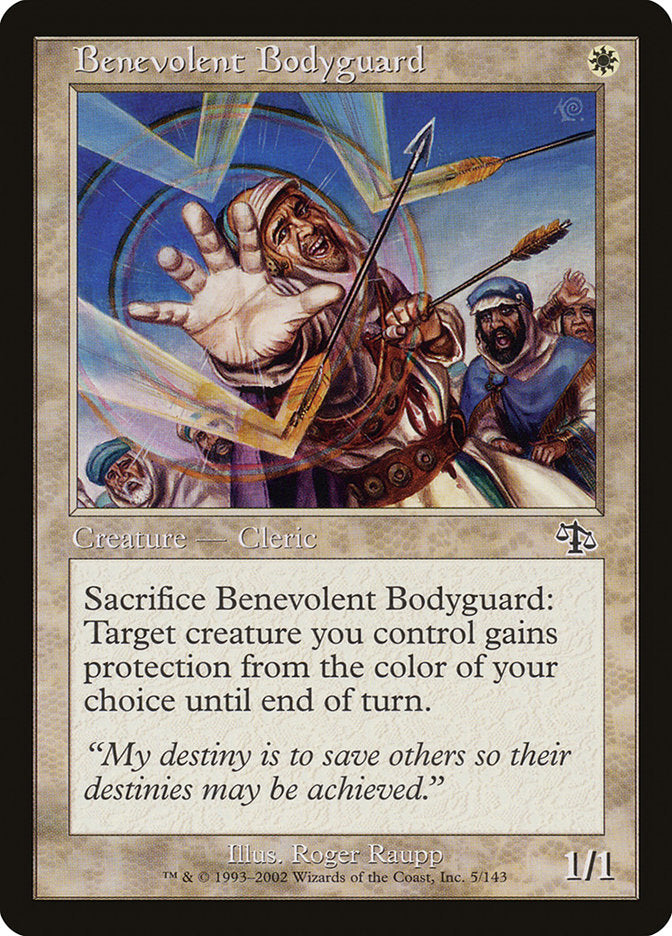 Benevolent Bodyguard [Judgment] | Anubis Games and Hobby