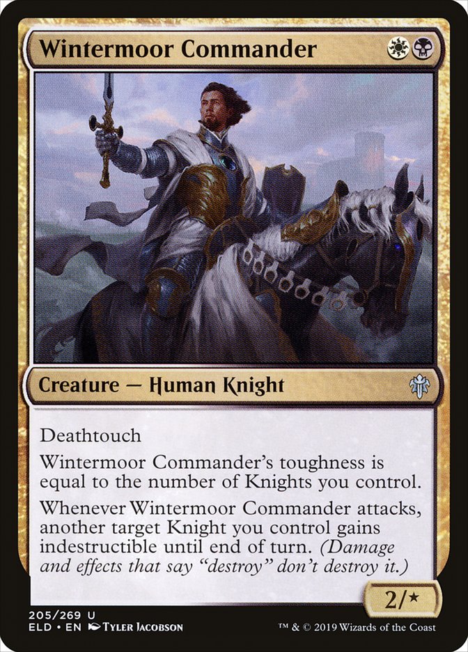 Wintermoor Commander [Throne of Eldraine] | Anubis Games and Hobby