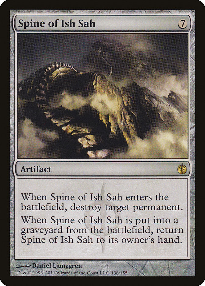 Spine of Ish Sah [Mirrodin Besieged] | Anubis Games and Hobby