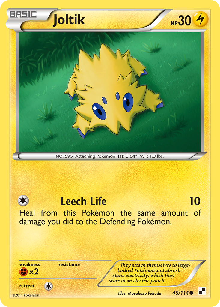 Joltik (45/114) [Black & White: Base Set] | Anubis Games and Hobby