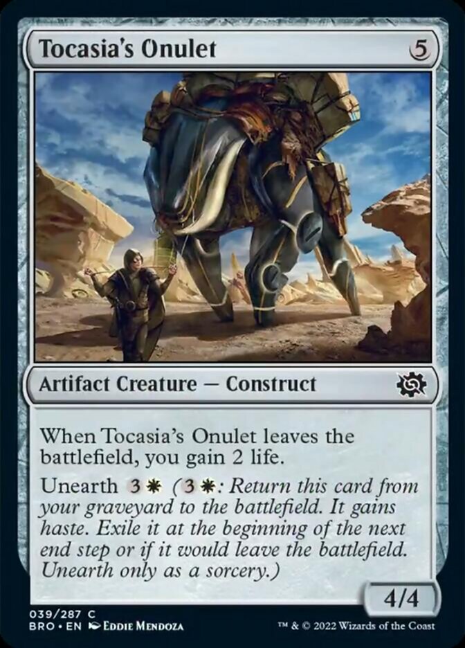 Tocasia's Onulet [The Brothers' War] | Anubis Games and Hobby