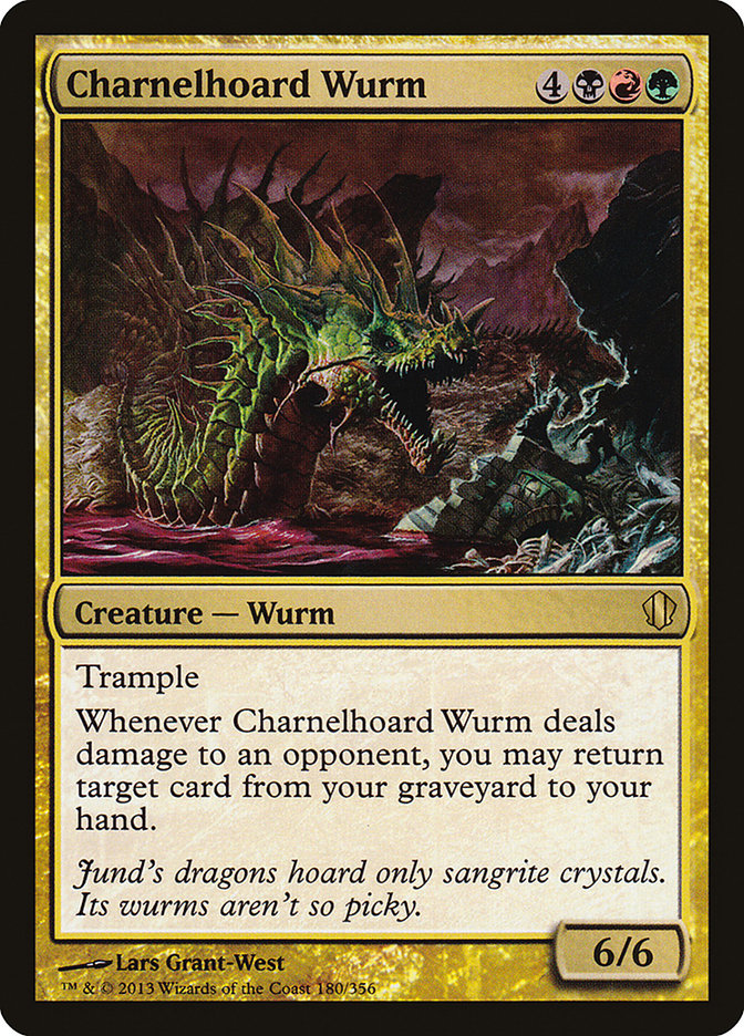 Charnelhoard Wurm [Commander 2013] | Anubis Games and Hobby