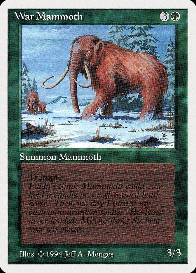 War Mammoth [Summer Magic / Edgar] | Anubis Games and Hobby