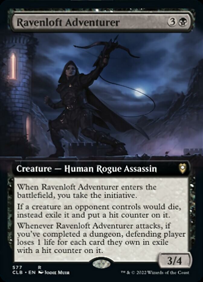 Ravenloft Adventurer (Extended Art) [Commander Legends: Battle for Baldur's Gate] | Anubis Games and Hobby