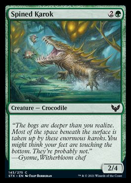 Spined Karok [Strixhaven: School of Mages] | Anubis Games and Hobby