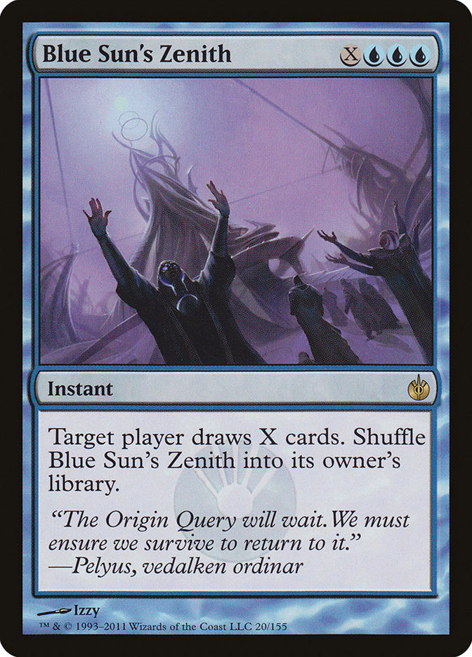 Blue Sun's Zenith [Mirrodin Besieged] | Anubis Games and Hobby