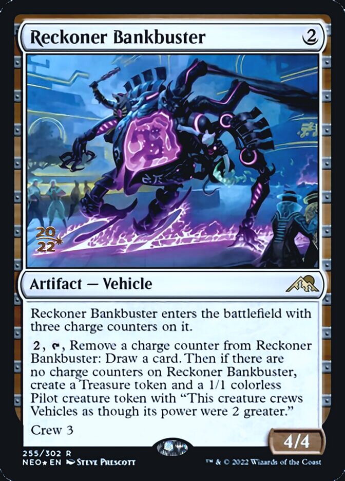 Reckoner Bankbuster [Kamigawa: Neon Dynasty Prerelease Promos] | Anubis Games and Hobby