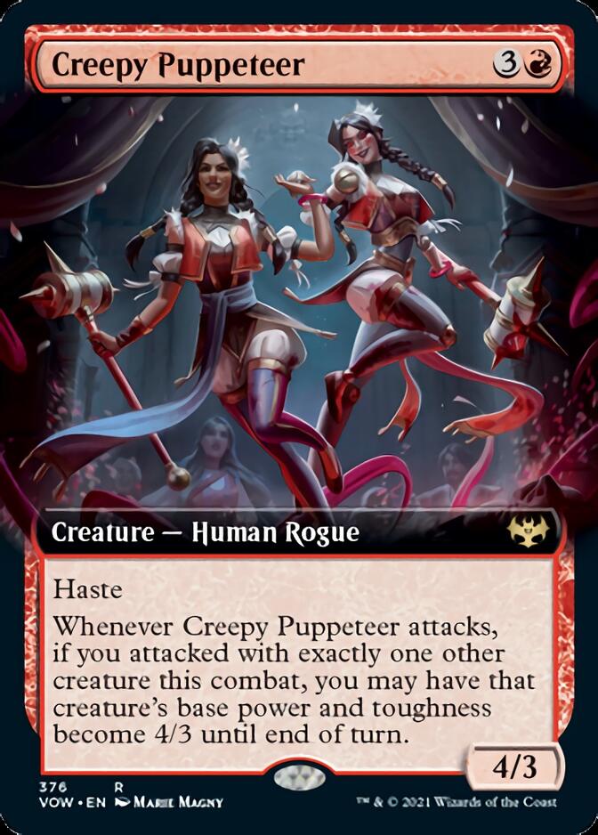 Creepy Puppeteer (Extended Art) [Innistrad: Crimson Vow] | Anubis Games and Hobby