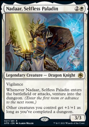 Nadaar, Selfless Paladin (Promo Pack) [Dungeons & Dragons: Adventures in the Forgotten Realms Promos] | Anubis Games and Hobby