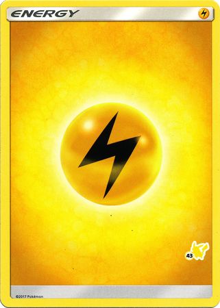 Lightning Energy (Pikachu Stamp #43) [Battle Academy 2020] | Anubis Games and Hobby