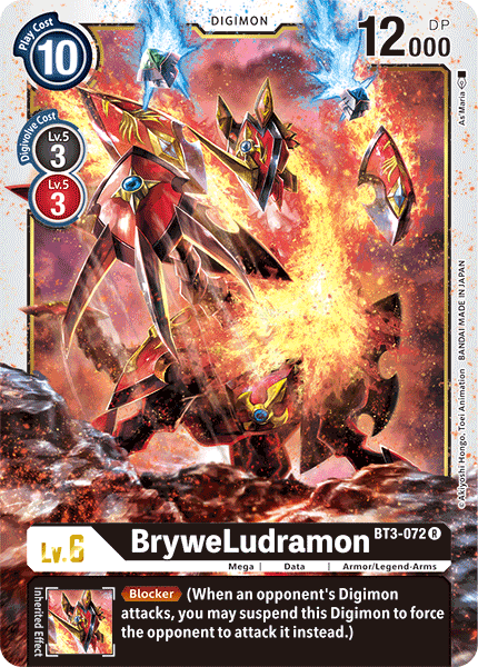 BryweLudramon [BT3-072] [Release Special Booster Ver.1.5] | Anubis Games and Hobby