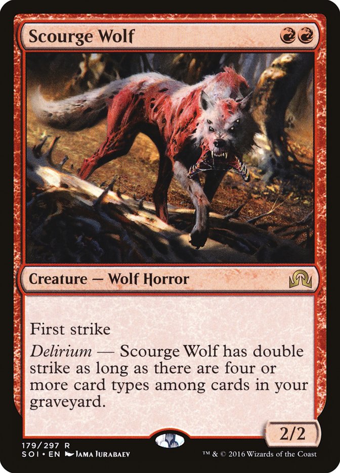 Scourge Wolf [Shadows over Innistrad] | Anubis Games and Hobby