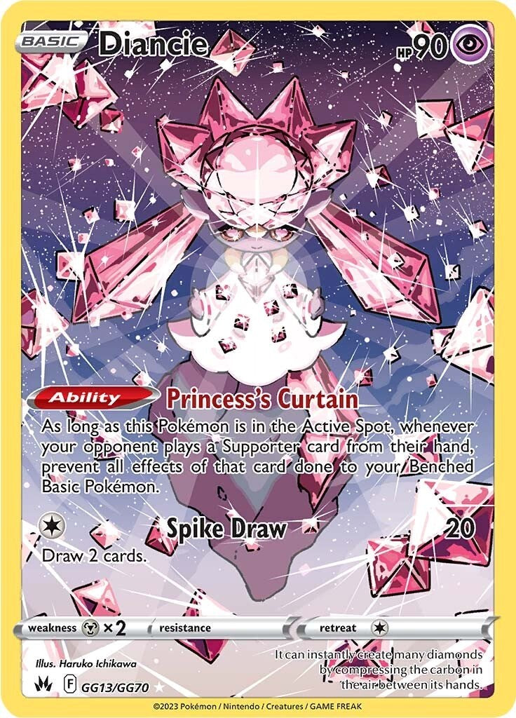 Diancie (GG13/GG70) [Sword & Shield: Crown Zenith] | Anubis Games and Hobby