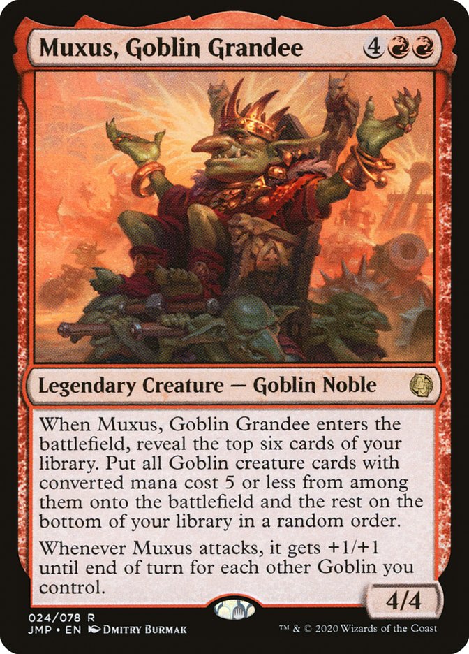 Muxus, Goblin Grandee [Jumpstart] | Anubis Games and Hobby