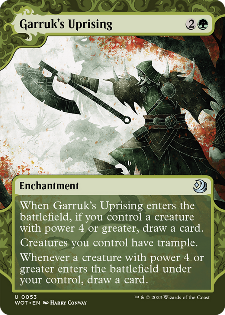 Garruk's Uprising [Wilds of Eldraine: Enchanting Tales] | Anubis Games and Hobby