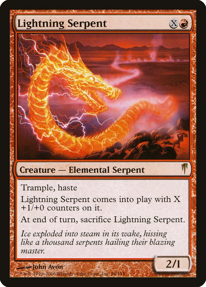 Lightning Serpent [Coldsnap] | Anubis Games and Hobby