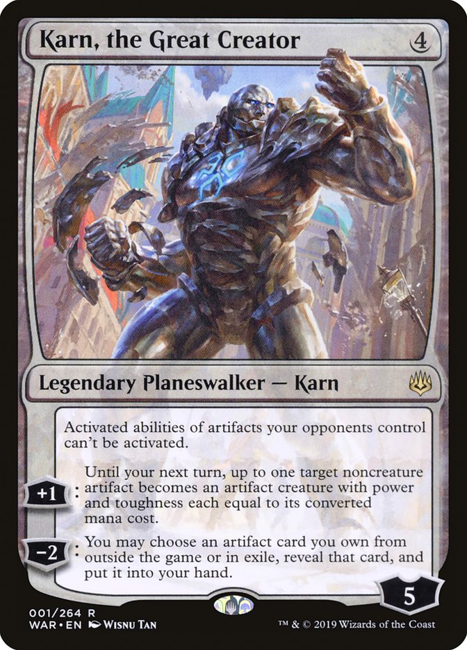 Karn, the Great Creator [War of the Spark] | Anubis Games and Hobby