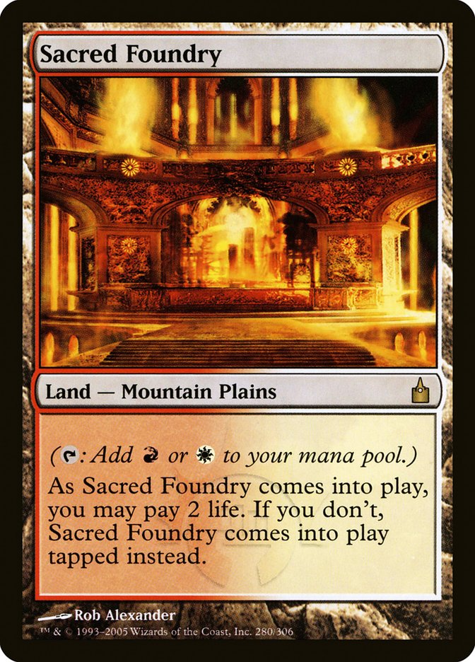 Sacred Foundry [Ravnica: City of Guilds] | Anubis Games and Hobby