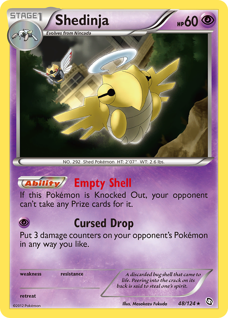 Shedinja (48/124) [Black & White: Dragons Exalted] | Anubis Games and Hobby