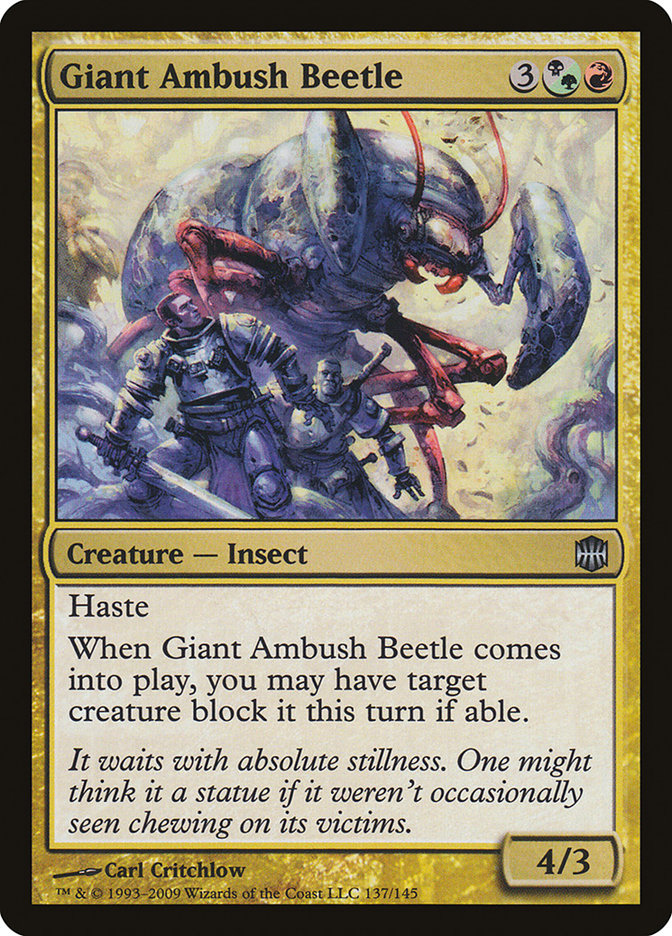 Giant Ambush Beetle [Alara Reborn] | Anubis Games and Hobby