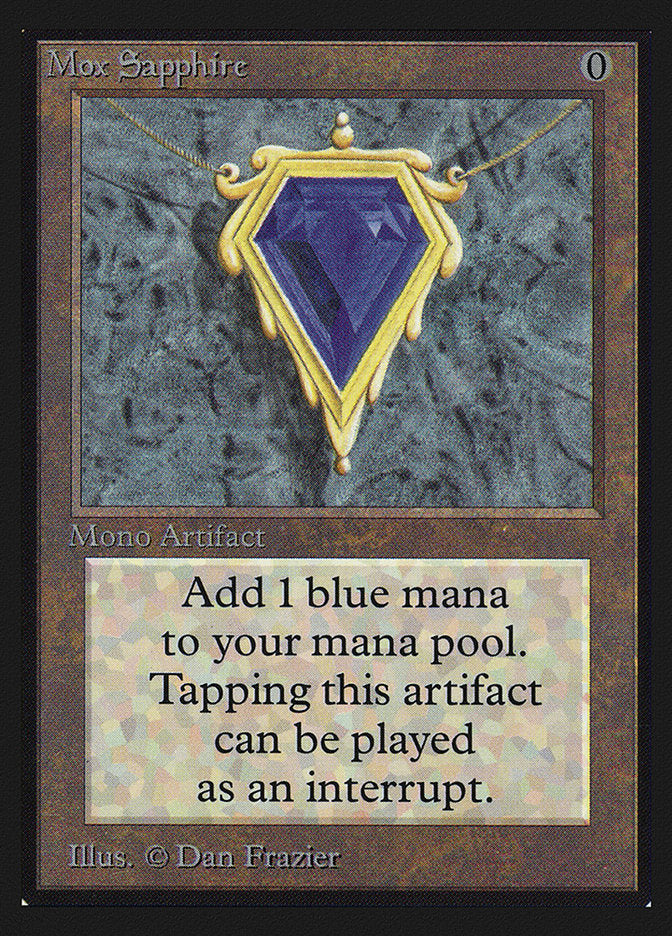 Mox Sapphire [Collectors' Edition] | Anubis Games and Hobby