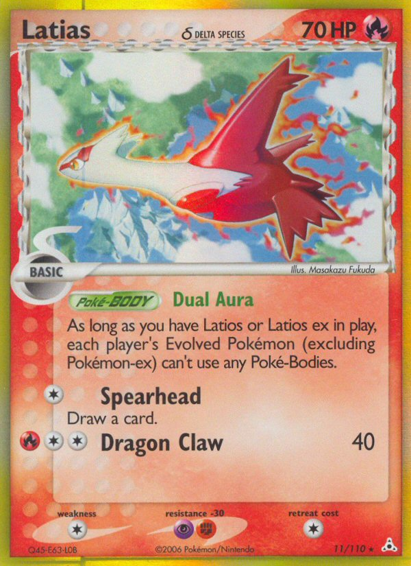 Latias (11/110) (Delta Species) [EX: Holon Phantoms] | Anubis Games and Hobby