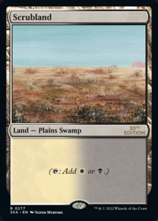 Scrubland [30th Anniversary Edition] | Anubis Games and Hobby