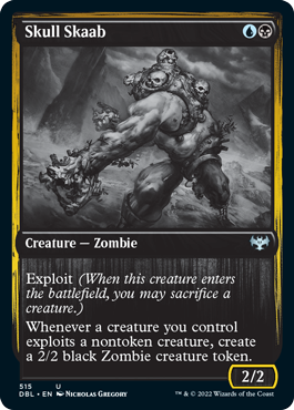 Skull Skaab [Innistrad: Double Feature] | Anubis Games and Hobby