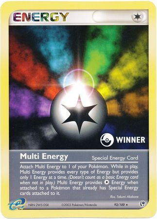 Multi Energy (93/100) (Winner League Promo) [EX: Sandstorm] | Anubis Games and Hobby