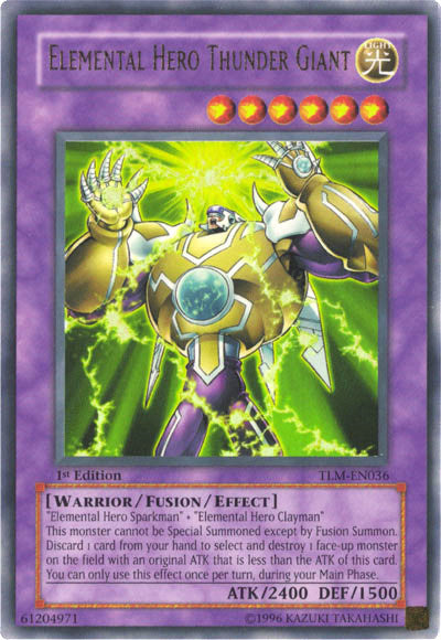 Elemental HERO Thunder Giant [TLM-EN036] Ultra Rare | Anubis Games and Hobby