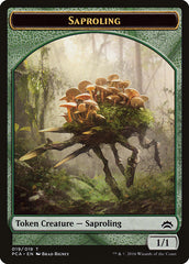 Spider // Saproling Double-Sided Token [Planechase Anthology Tokens] | Anubis Games and Hobby