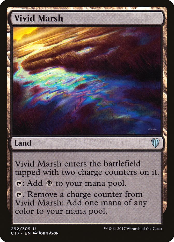 Vivid Marsh [Commander 2017] | Anubis Games and Hobby