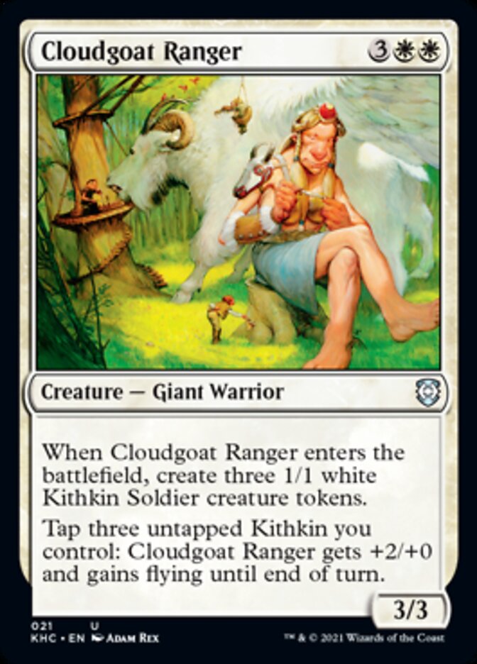 Cloudgoat Ranger [Kaldheim Commander] | Anubis Games and Hobby