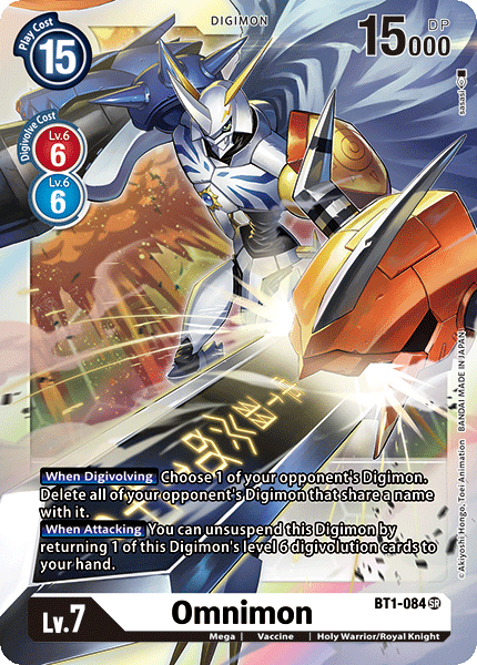 Omnimon [BT1-084] [Release Special Booster Ver.1.0] | Anubis Games and Hobby