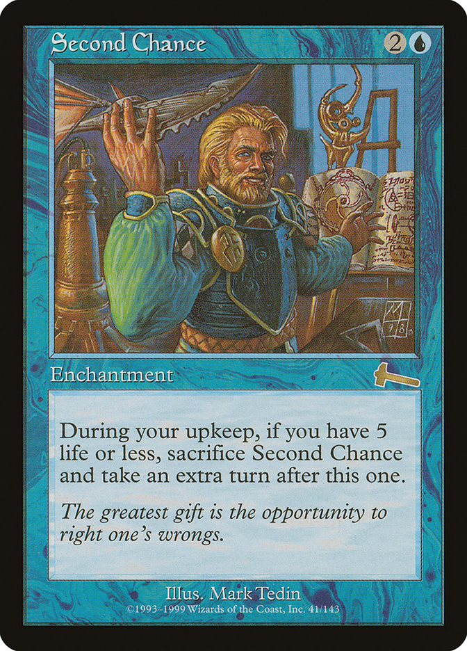 Second Chance [Urza's Legacy] | Anubis Games and Hobby