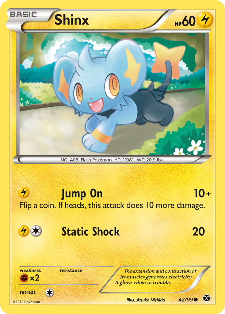 Shinx (42/99) [Black & White: Next Destinies] | Anubis Games and Hobby