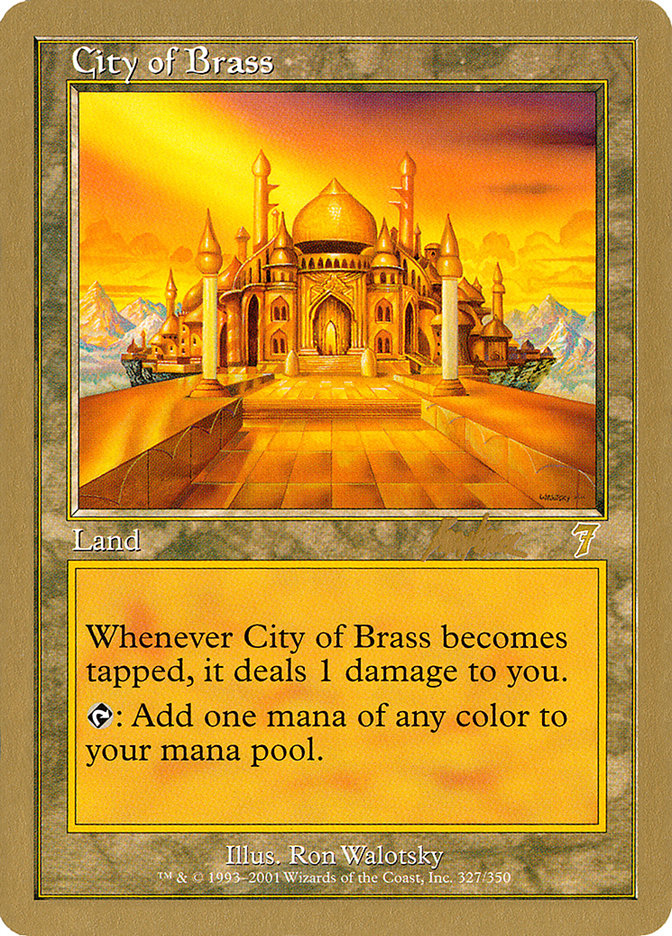 City of Brass (Brian Kibler) [World Championship Decks 2002] | Anubis Games and Hobby