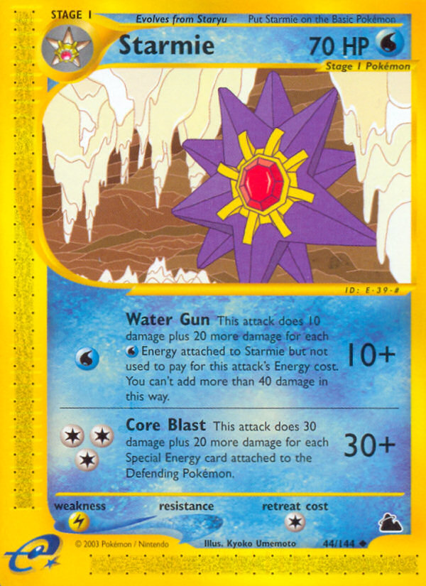 Starmie (44/144) [Skyridge] | Anubis Games and Hobby