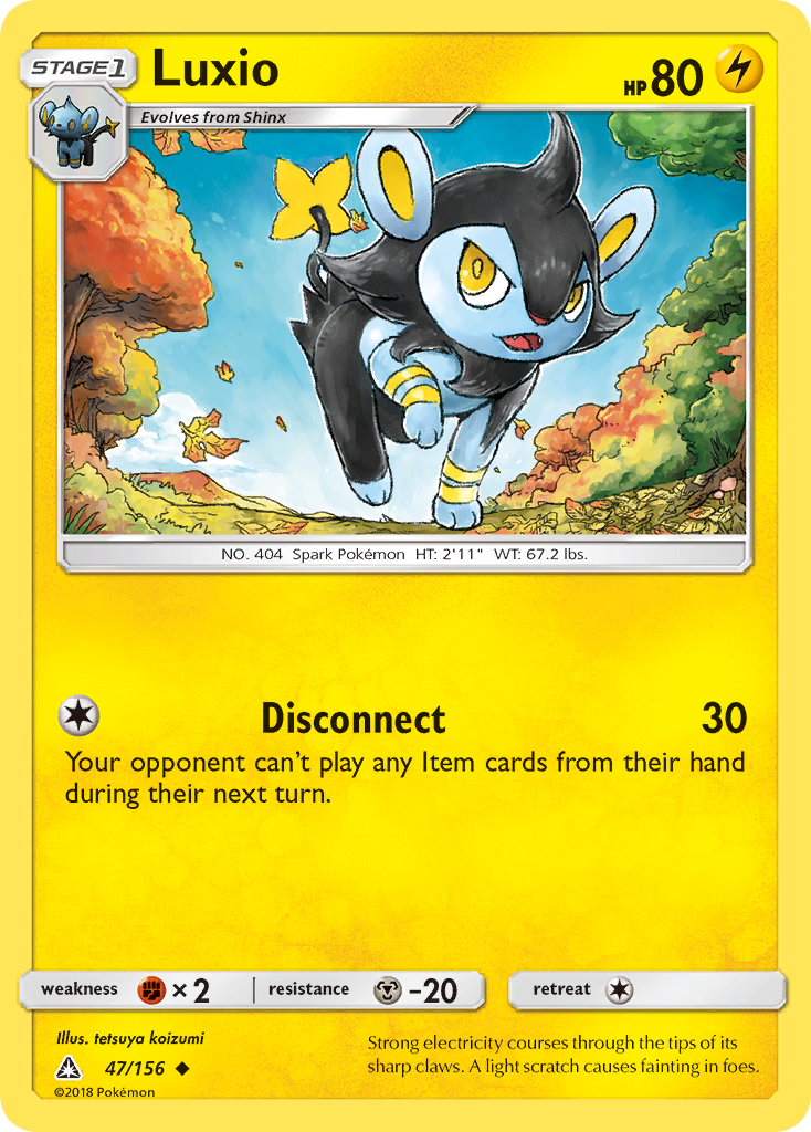 Luxio (47/156) [Sun & Moon: Ultra Prism] | Anubis Games and Hobby