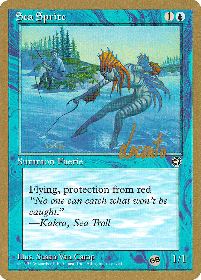 Sea Sprite (Michael Loconto) (SB) [Pro Tour Collector Set] | Anubis Games and Hobby