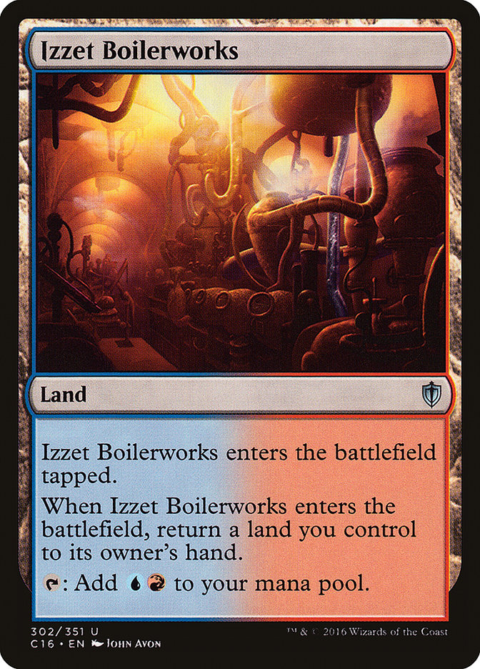 Izzet Boilerworks [Commander 2016] | Anubis Games and Hobby