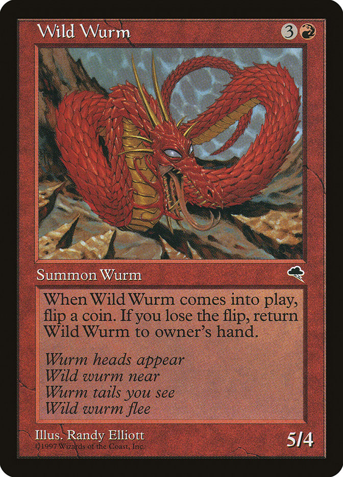 Wild Wurm [Tempest] | Anubis Games and Hobby