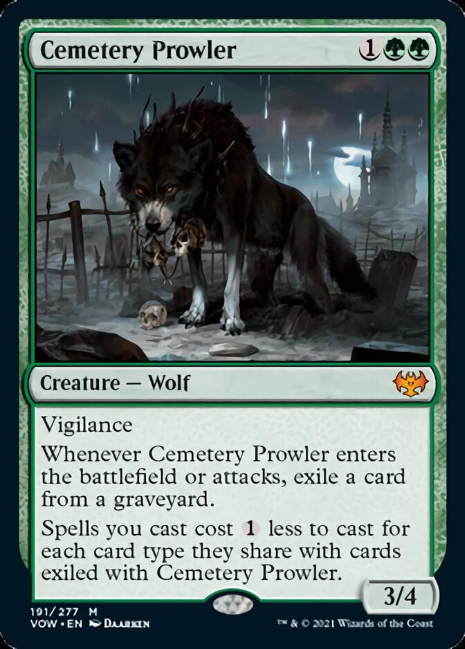 Cemetery Prowler [Innistrad: Crimson Vow] | Anubis Games and Hobby