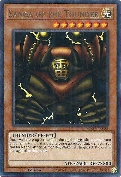 Sanga of the Thunder [MAZE-EN032] Rare | Anubis Games and Hobby