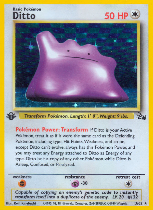 Ditto (3/62) [Fossil 1st Edition] | Anubis Games and Hobby