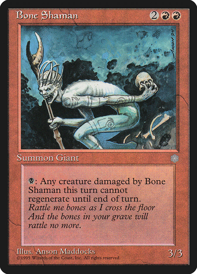 Bone Shaman [Ice Age] | Anubis Games and Hobby