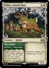 Pollen-Shield Hare // Hare Raising (Promo Pack) [Wilds of Eldraine Promos] | Anubis Games and Hobby