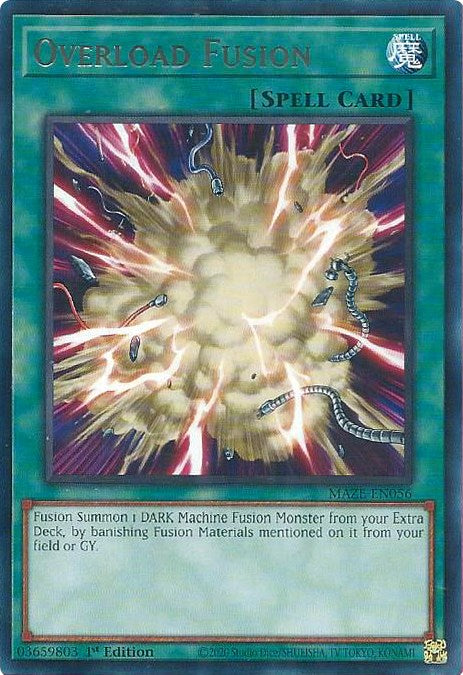 Overload Fusion [MAZE-EN056] Rare | Anubis Games and Hobby