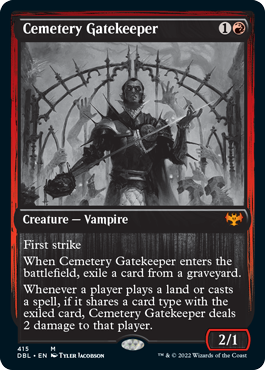 Cemetery Gatekeeper [Innistrad: Double Feature] | Anubis Games and Hobby