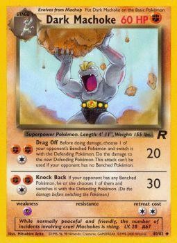 Dark Machoke (40/82) [Team Rocket Unlimited] | Anubis Games and Hobby